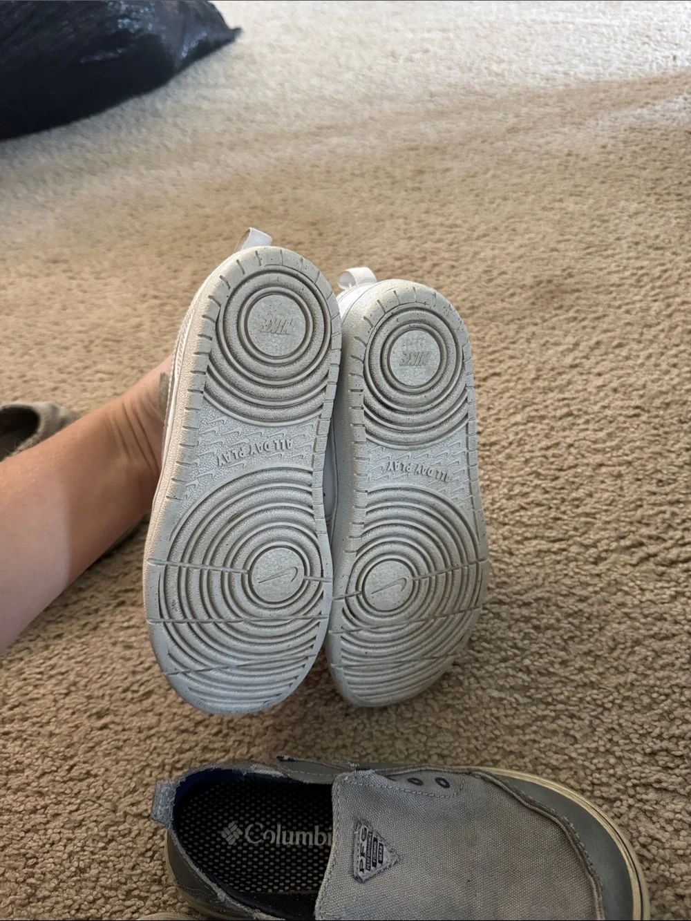 Bundle of 3 pair of boys size 1Y shoes